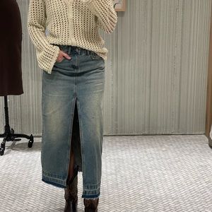 Urban Outfitters Denim Midi Skirt